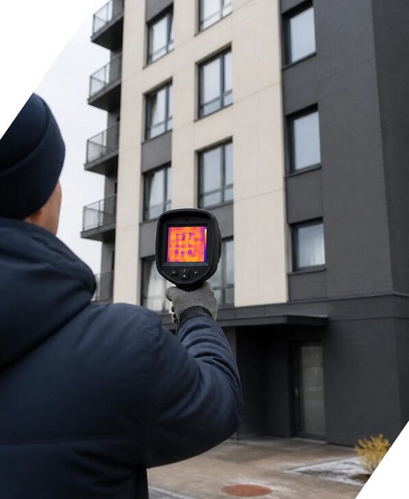 Тепловизионное обследование зданий в Павловском Посаде от 5081 р. | ЭкспертизаРоссия